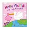 Hello World! Personalised Board Book - Pink