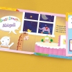 Hello World! Personalized Board Book - Pink