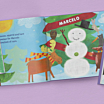 My Magical Snowman Personalized Book and Ornament Gift Set