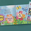 The Super, Incredible Big Sister Personalized Book with Medal