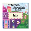 The Super, Incredible Big Sister Book and Medal for Twins