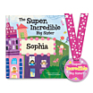 The Super, Incredible Big Sister Personalized Book with Medal