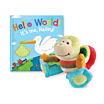 Hello World and Monkey Rattle Gift Set
