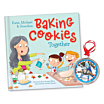 Baking Christmas Cookies Together Personalized Book and Ornament Gift Set 