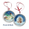 Singing Snowman Personalized Ornament