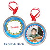 Baking Christmas Cookies Together Personalized Book and Ornament Gift Set 