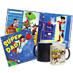 Super Dad Personalized Book and Color-Changing Mug Gift Set