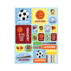 Sports Personalized Stickers - Blue