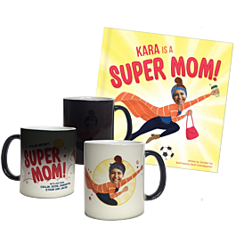 SUPER MOM (DAUGHTER) MUG – PAPER SAMOSA