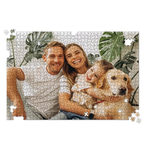 Personalized Pet Photo Puzzle, Landscape / Horizontal – 1,014 Pieces