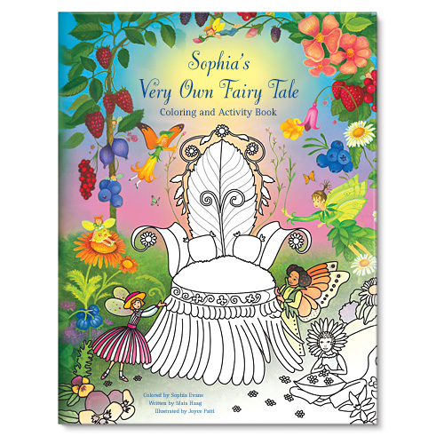 My Very Own Fairy Tale Personalized Coloring and Activity Book