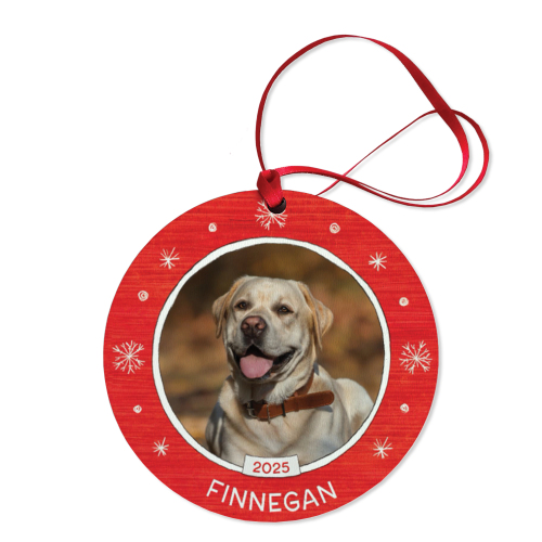 Dog Lovers Personalised Ornament