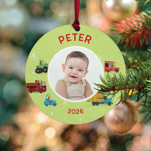 My Very Own Lorries Personalised Ornament