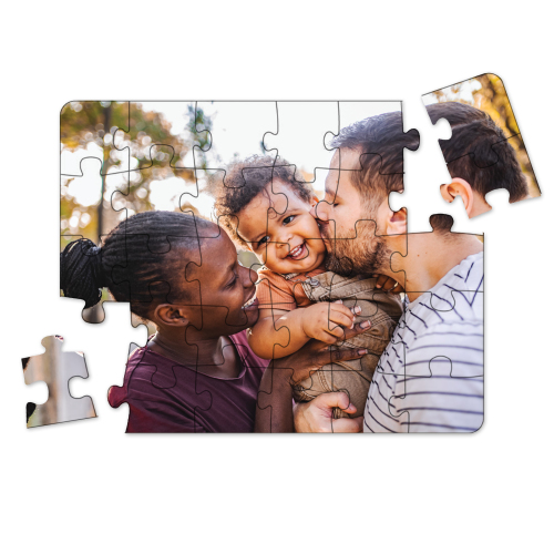 Personalized Photo Puzzle, Landscape / Horizontal - 30 Pieces