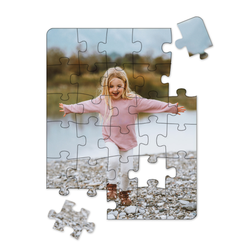 Personalized Photo Puzzle, Portrait / Vertical - 30 Pieces