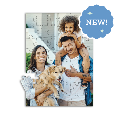 Personalised Photo Puzzle, Portrait / Vertical - 48 Pieces