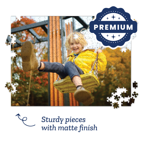 Premium Personalized Photo Puzzle, Landscape / Horizontal - 500 Pieces