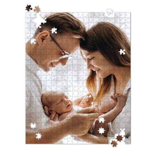 Personalized Photo Puzzle, Portrait / Vertical - 520 Pieces
