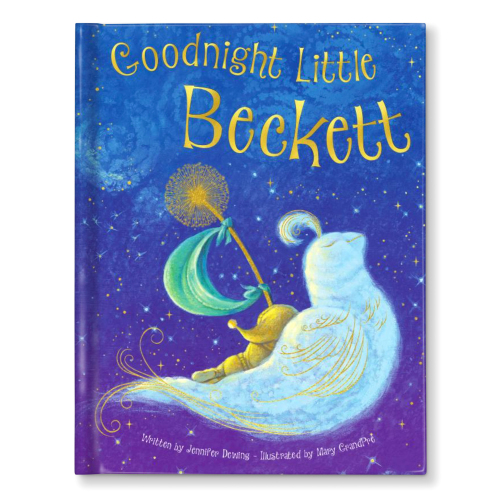 Goodnight Little Me Personalised Book Gold Foil Edition