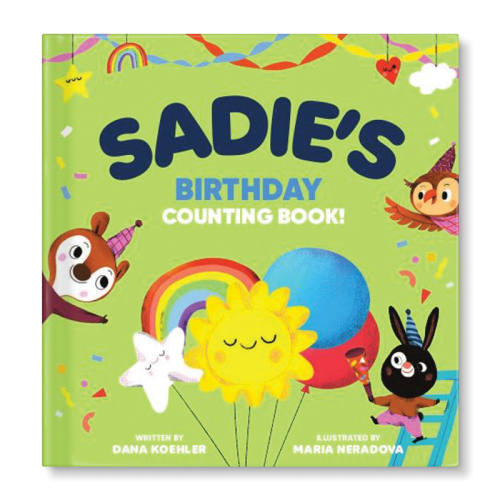 My Birthday Counting Personalized Board Book