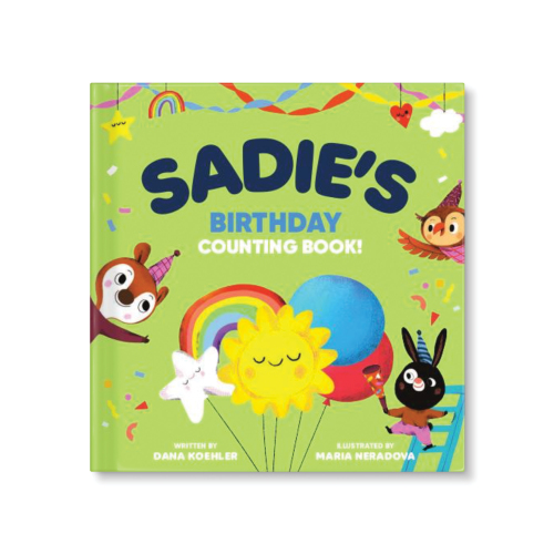 My Birthday Counting Personalised Board Book