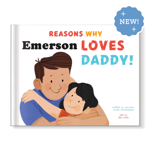 Reasons Why I Love Daddy Personalized Book