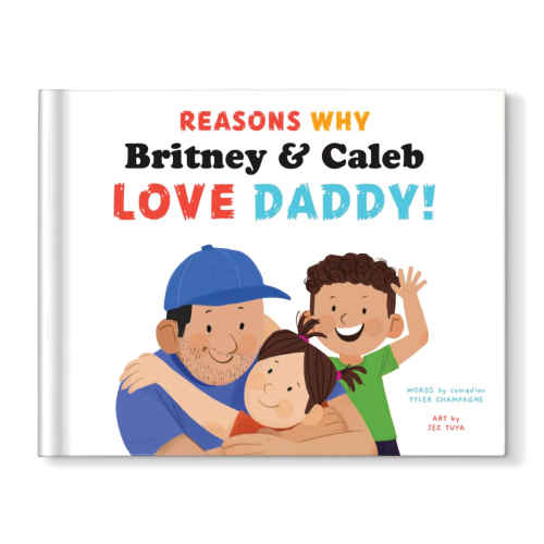 Reasons Why We Love Daddy Personalised Book – 2 Children
