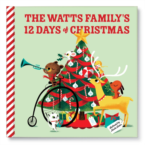 Our Family’s 12 Days of Christmas Personalized Book