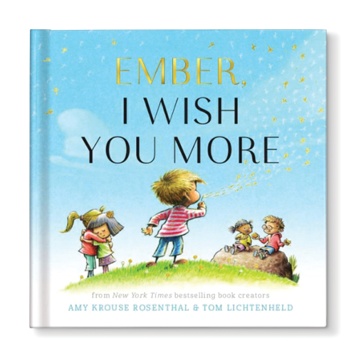 I Wish You More Personalized Book Gold Foil Edition