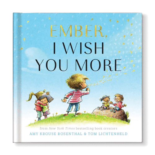 I Wish You More Personalized Book Gold Foil Edition