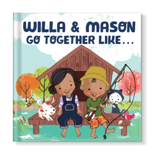 We Go Together Like… Personalised Book