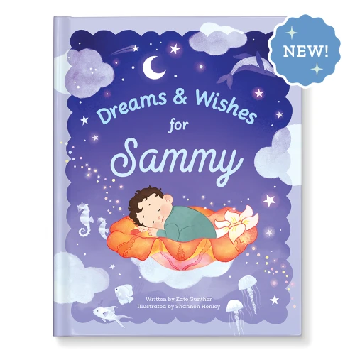 Dreams and Wishes for Baby Personalised Book