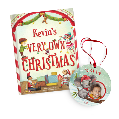 My Very Own Christmas Personalized Book and Ornament Gift Set