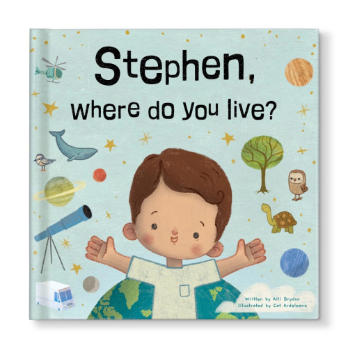 Where Do You Live? Personalized Book