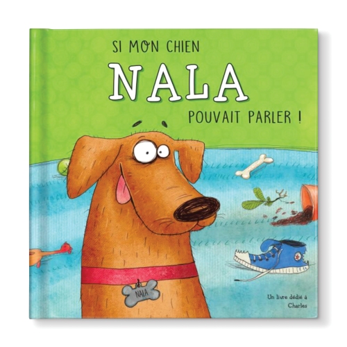 Si mon chien pouvait parler Livre Personnalisé 