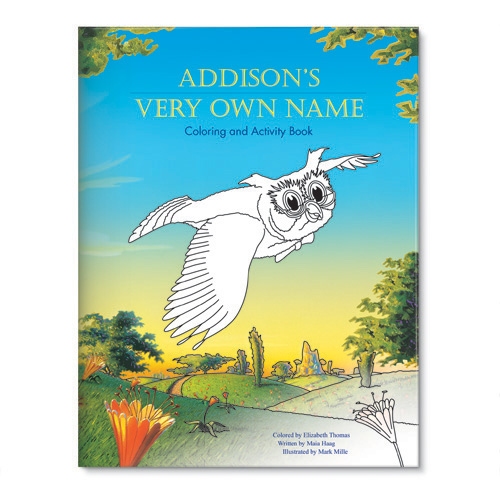 My Very Own Name Personalized Coloring and Activity Book