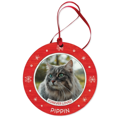 Cat Memorial Personalized Ornament