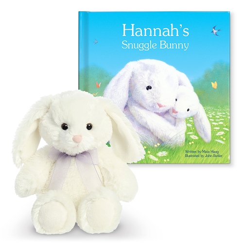My Snuggle Bunny Personalized Book and Bunny Gift Set