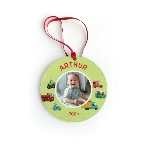 My Very Own Trucks Personalized Ornament