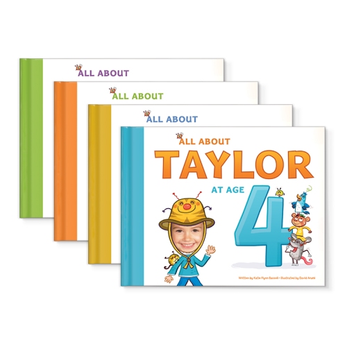 All About Me at My Age Personalized Book