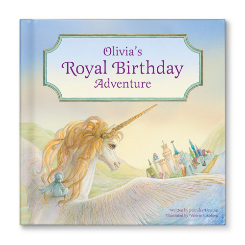 My Royal Birthday Adventure Personalized Book, Unicorn Edition
