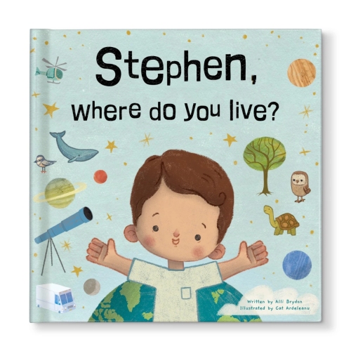 Where Do You Live? Personalized Book