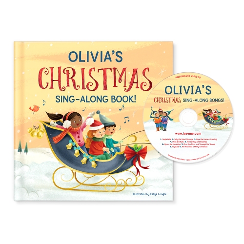 My Christmas Sing-Along Personalized Book and Songs