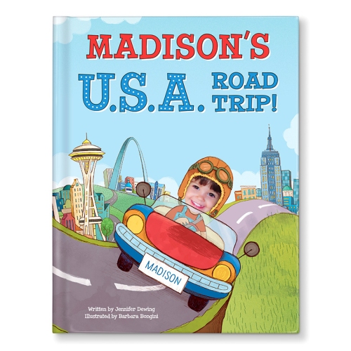 My U.S.A. Road Trip Personalized Book