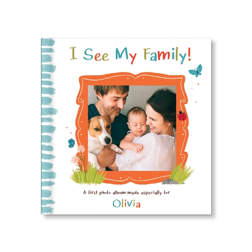 I See My Family! Personalized Photo Board Book