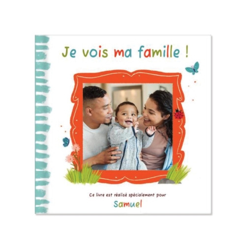 Je vois ma famille ! Livre Personnalisé Cartonné