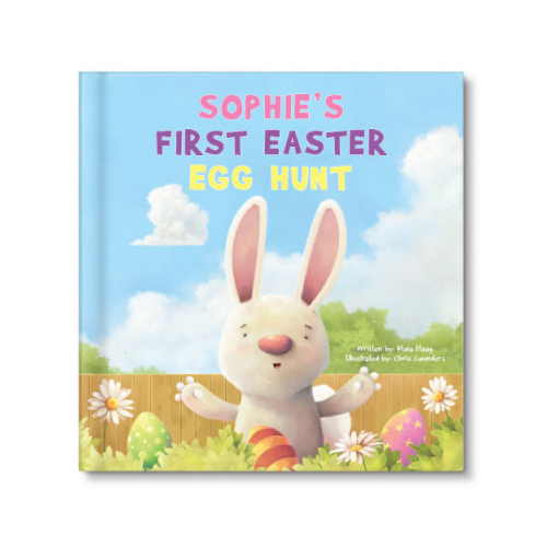 My First Easter Egg Hunt Personalized Board Book