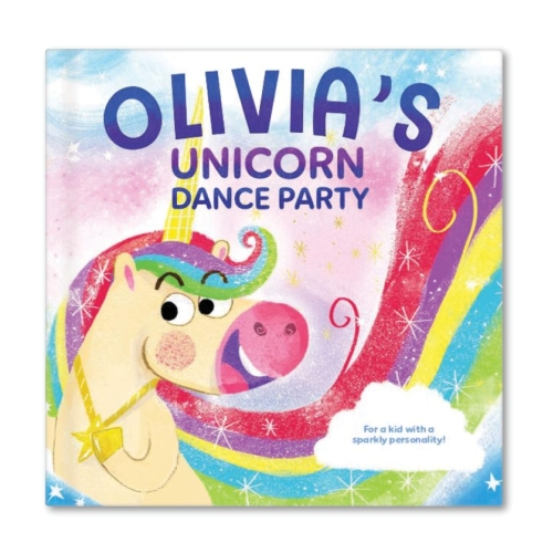 My Unicorn Dance Party Personalized Book With Front Pocket