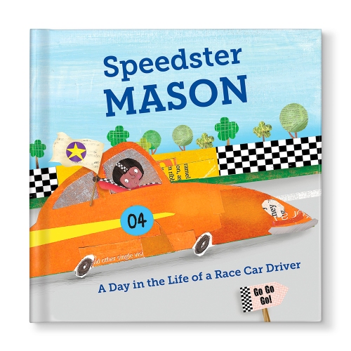 Speedster Personalized Book