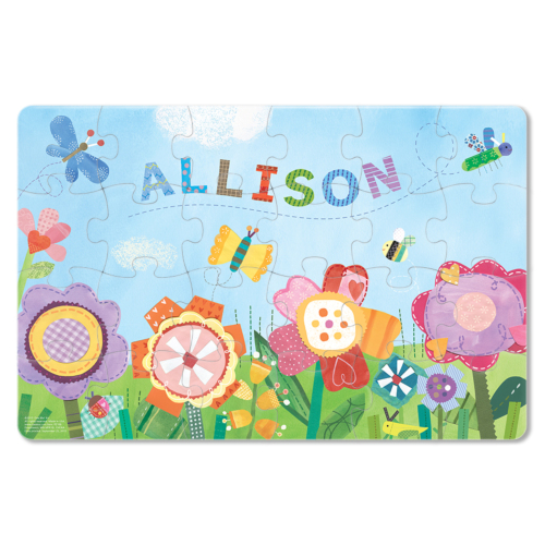 Personalized Puzzle - Jigsaw Puzzle Personalized - Dinosaur kids puzzle  (41360) BG1